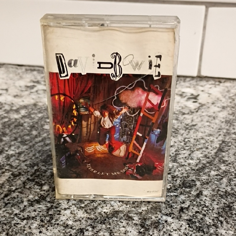 David Bowie 'Never Let Me Down' Cassette